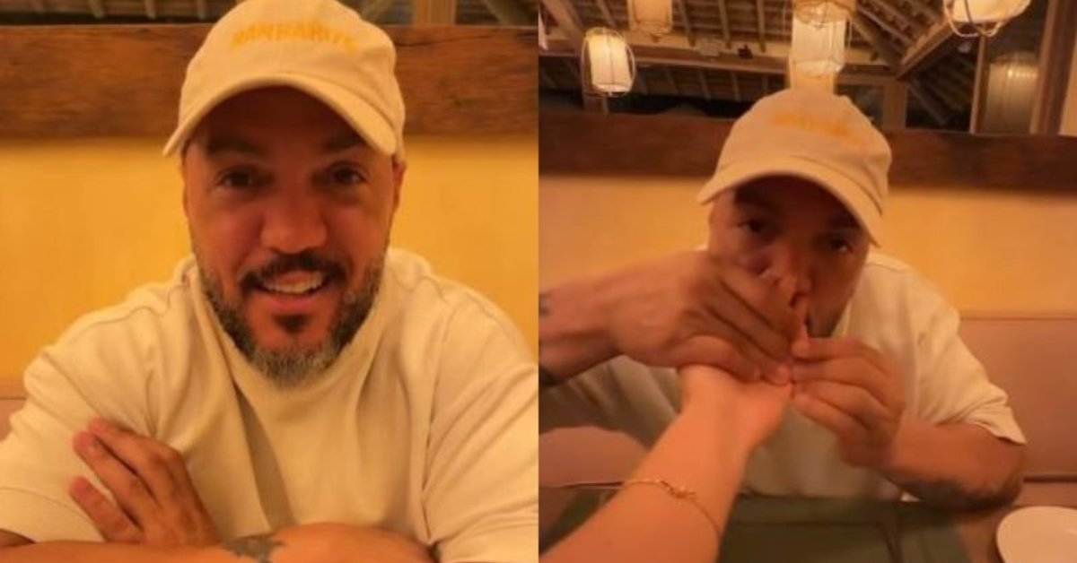 Namorada de Belo revela reacao do cantor no dia do