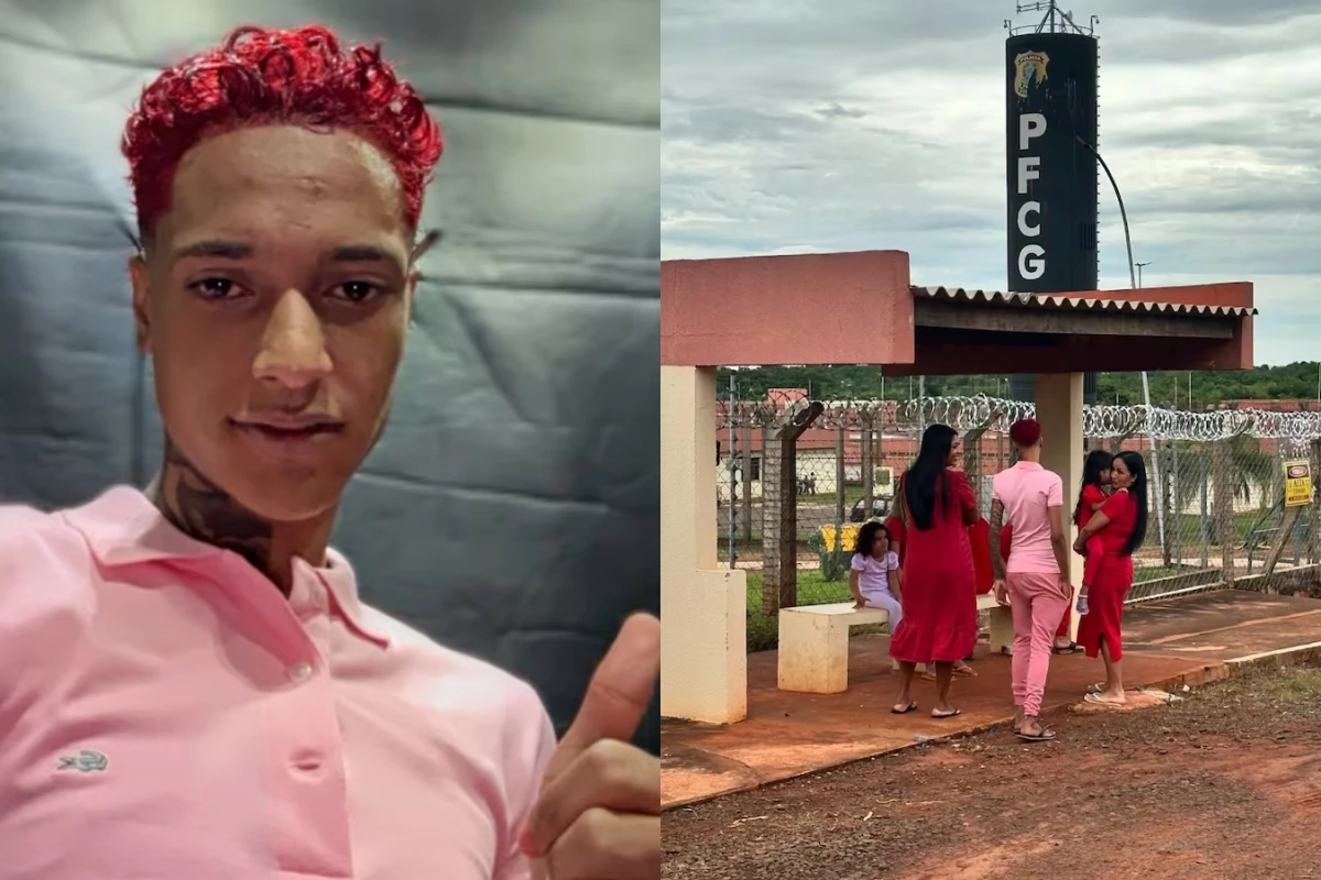 Oruam visita o pai, Marcinho VP, na prisão e viraliza nas redes sociais: ‘Partiu’ 31 Oruam visita o pai Marcinho VP na prisao e viraliza