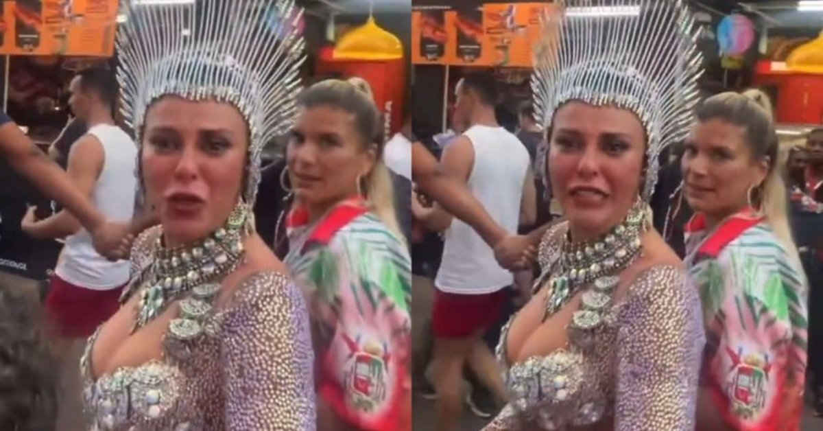 Paolla Oliveira da risada com pergunta indiscreta de fa Tem