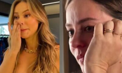 Paolla Oliveira nao segura a emocao durante despedida ‘Nao vou
