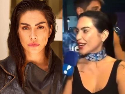 Pires não! Cleo corrige repórter ao ser chamada pelo antigo sobrenome 31 Pires nao Cleo corrige reporter ao ser chamada pelo antigo