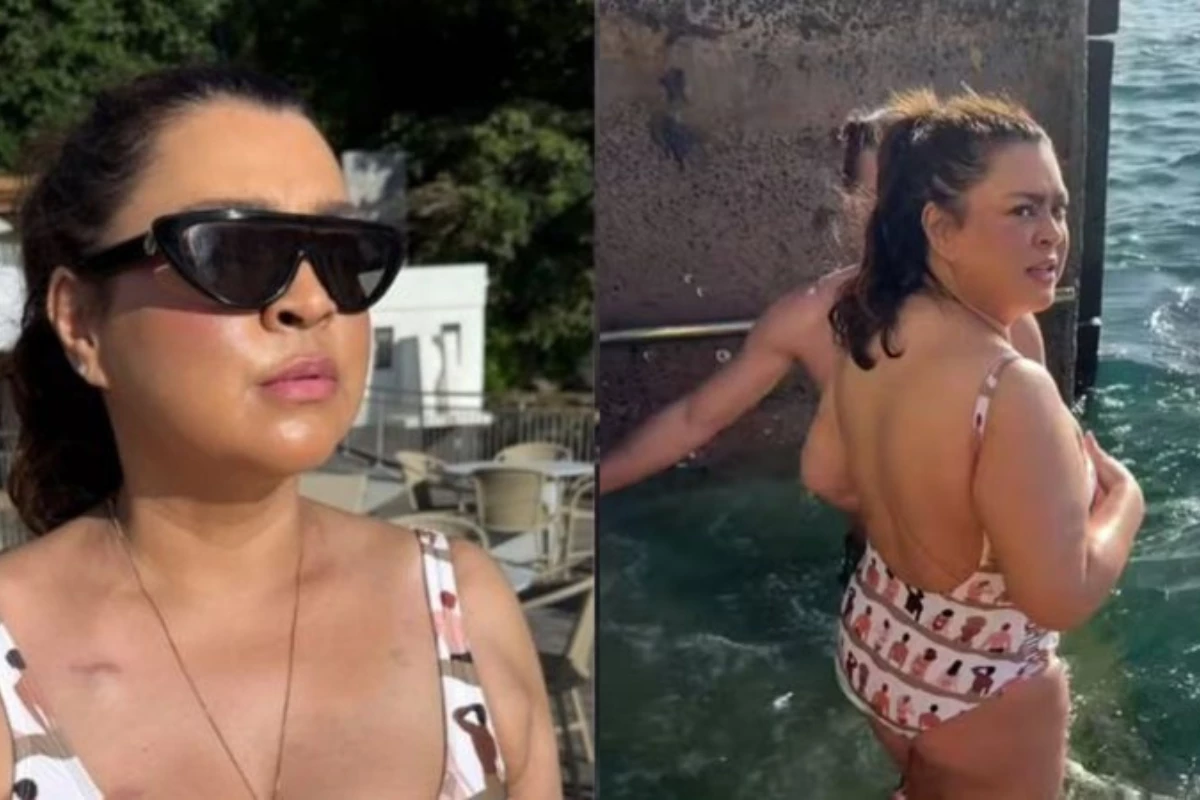 Preta Gil comemora primeiro mergulho no mar após recuperação: ‘Foi melhor do que eu sonhei’ 31 Preta Gil comemora primeiro mergulho no mar apos recuperacao ‘Foi
