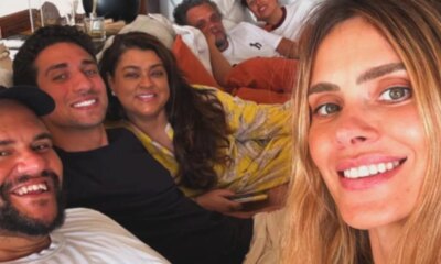 Preta Gil recebe carinho de amigos apos alta hospitalar ‘uma
