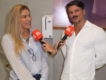 Priscila Fantin e Bruno falam de projetos profissionais Fora da