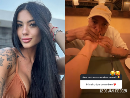 Rayane Figliuzzi mostra que 1º encontro com Belo foi um dia antes da estreia do BBB 31 Rayane Figliuzzi mostra que 1o encontro com Belo foi um