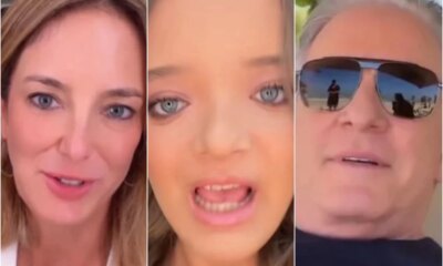 Roberto Justus e Ticiane se manifestam depois de video de