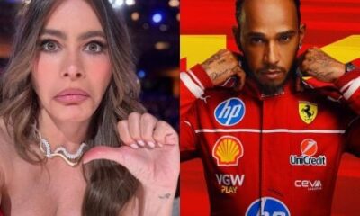 Romance entre Lewis Hamilton e Sofia Vergara esfriou apos cha