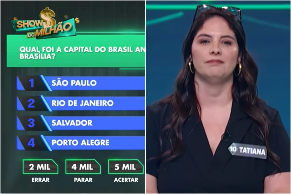 Show do Milhão: esta foi a pergunta que fez participante pedir ajuda aos universitários 31 Show do Milhao esta foi a pergunta que fez participante