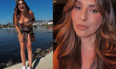Solteira Fernanda Paes Leme mostra Carnaval com amigos Vivona vivendo