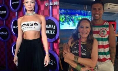 Sophie Charlotte e Xama curtem mesma noite na Sapucai mas