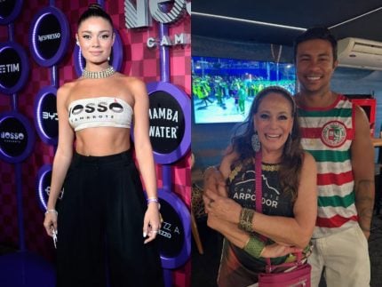 Sophie Charlotte e Xamã curtem mesma noite na Sapucaí, mas separados 31 Sophie Charlotte e Xama curtem mesma noite na Sapucai mas