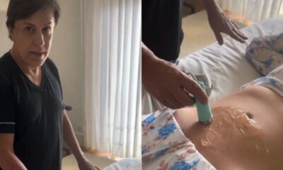 Tom Cavalcante compartilha momento especial ao ouvir os batimentos da
