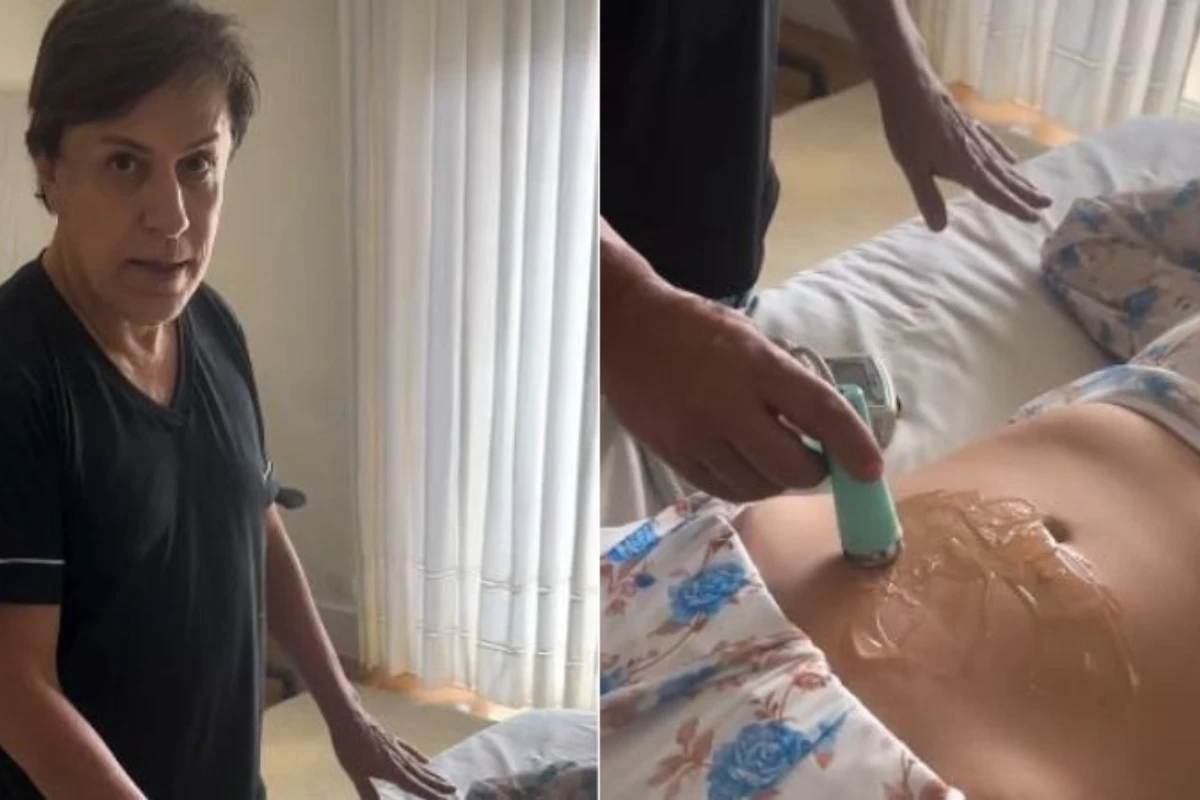 Tom Cavalcante compartilha momento especial ao ouvir os batimentos da neta: ‘Antonella tá firme e forte’ 31 Tom Cavalcante compartilha momento especial ao ouvir os batimentos da