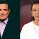 Video Roberto Cabrini puxa Carolina Ferraz pelo braco ao