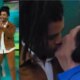Video ex BBB Diogo Almeida vai ao Domingao com Huck e