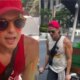 Video ex ator da Globo trabalha no Carnaval como vendedor ambulante