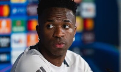 Vini Jr reforca desejo de renovar com Real Madrid Meu