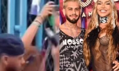Virginia Fonseca e atingida por lata na cabeca durante saida