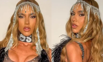 Virginia e criticada apos usar vestido ousado e ir