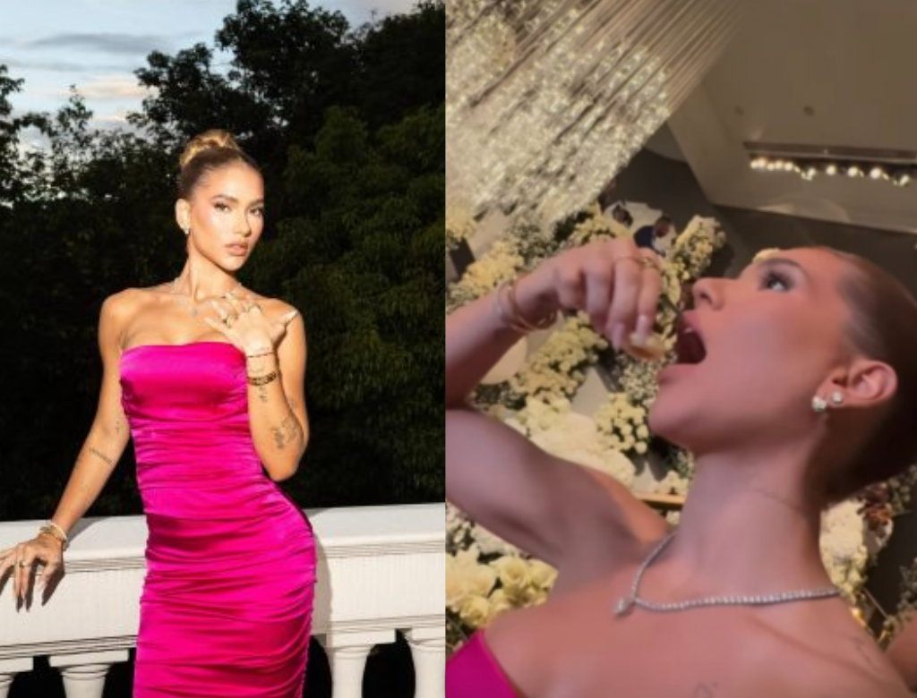 Virginia troca de vestido em casamento e explica motivo 37 Virginia (foto Reprodução Redes Sociais)