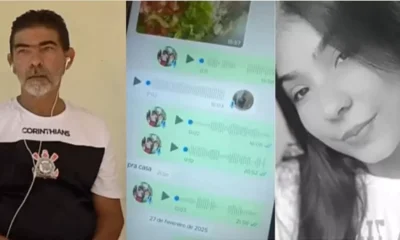ultima mensagem que havia no aparelho celular do pai de