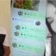 ultima mensagem que havia no aparelho celular do pai de