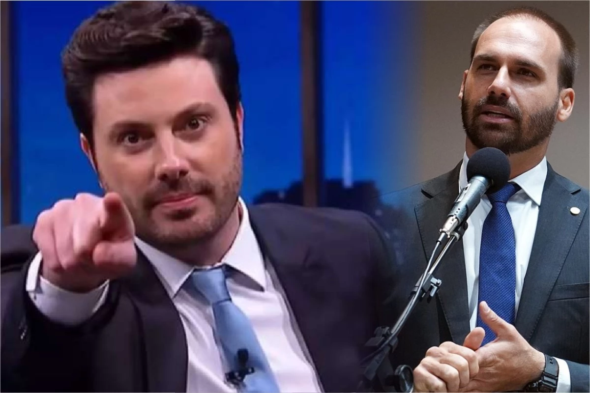 ‘Você é covarde e vagabundo’: Danilo Gentili detona o filho de Jair Bolsonaro 35 ‘Voce e covarde e vagabundo Danilo Gentili detona o filho