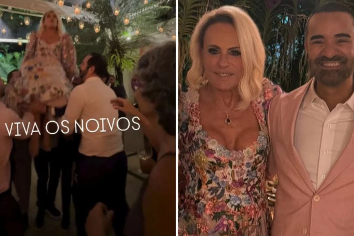 Ana Maria Braga se casa com Fabio Arruda em cerimônia íntima e celebra com festa animada repleta de famosos 31 Ana Maria Braga se casa com Fabio Arruda em cerimonia