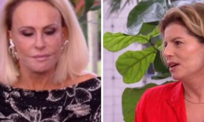 Ana Maria recebe atriz Debora Bloch para cafe da manha