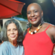 Apos conseguir nova moradia Maria Gladys posa com fas em