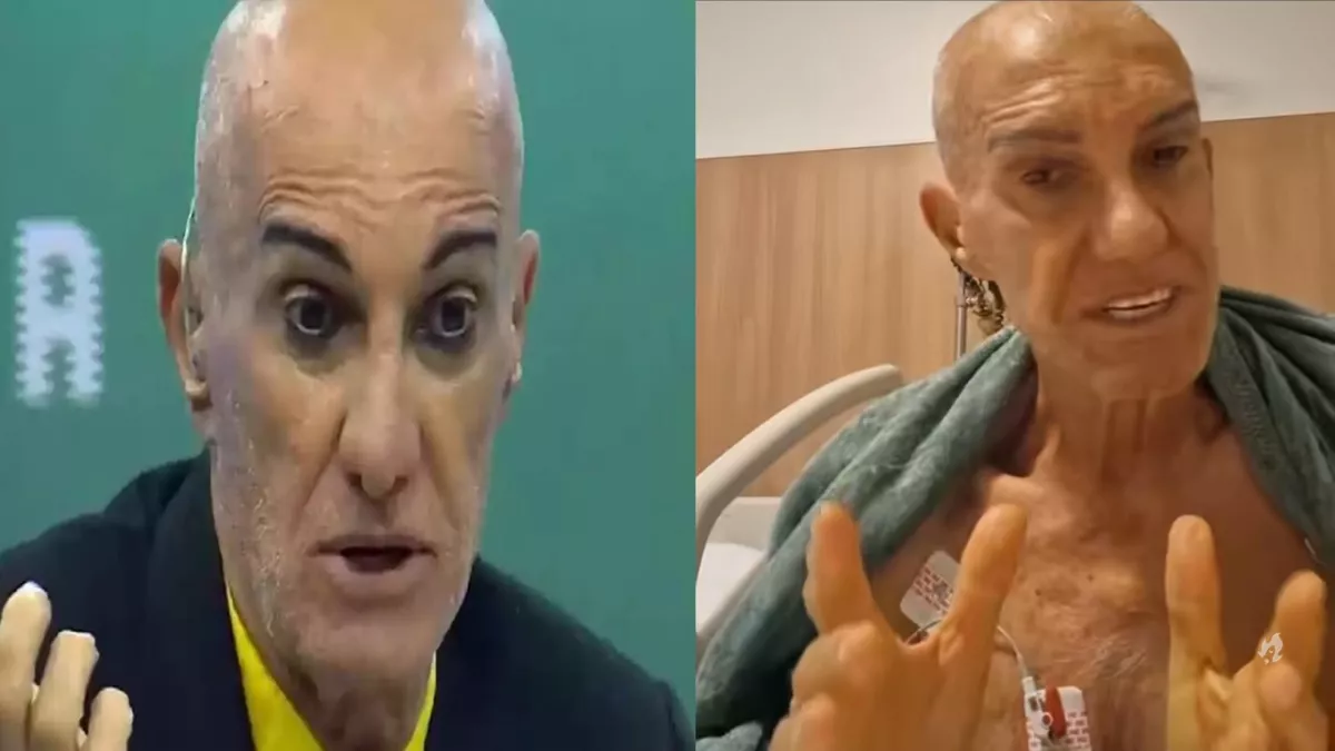 Apos principio de infarto Amin Khader e internado as