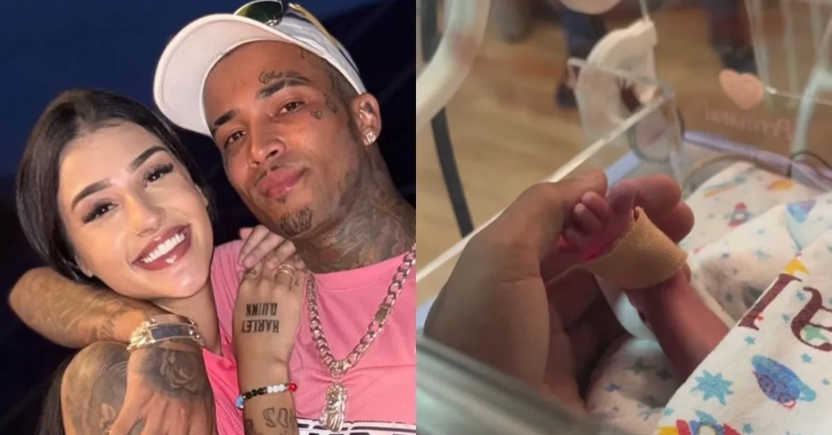 Bia Miranda rebate críticas se pronuncia sobre presença de Gato Preto na maternidade: 'é filha dele' 31 Bia Miranda rebate criticas se pronuncia sobre presenca de Gato