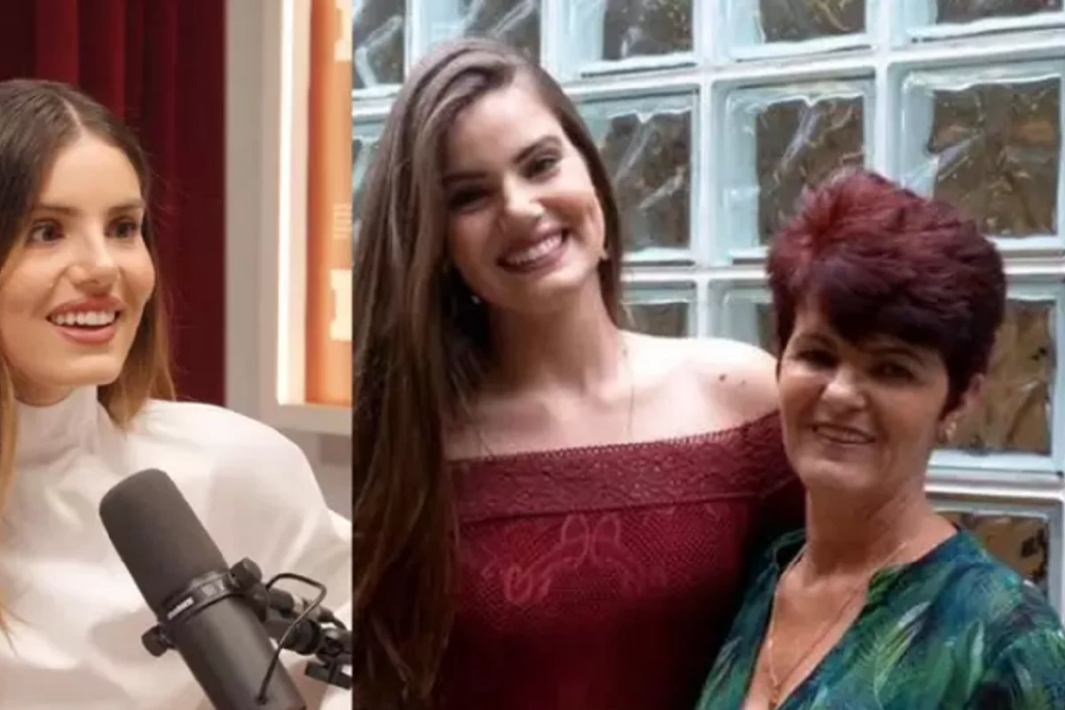 Camila Queiroz diz que a mae trabalha como manicure ate