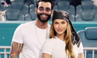 Flagrados Gusttavo Lima e Andressa Suita viram alvo das cameras