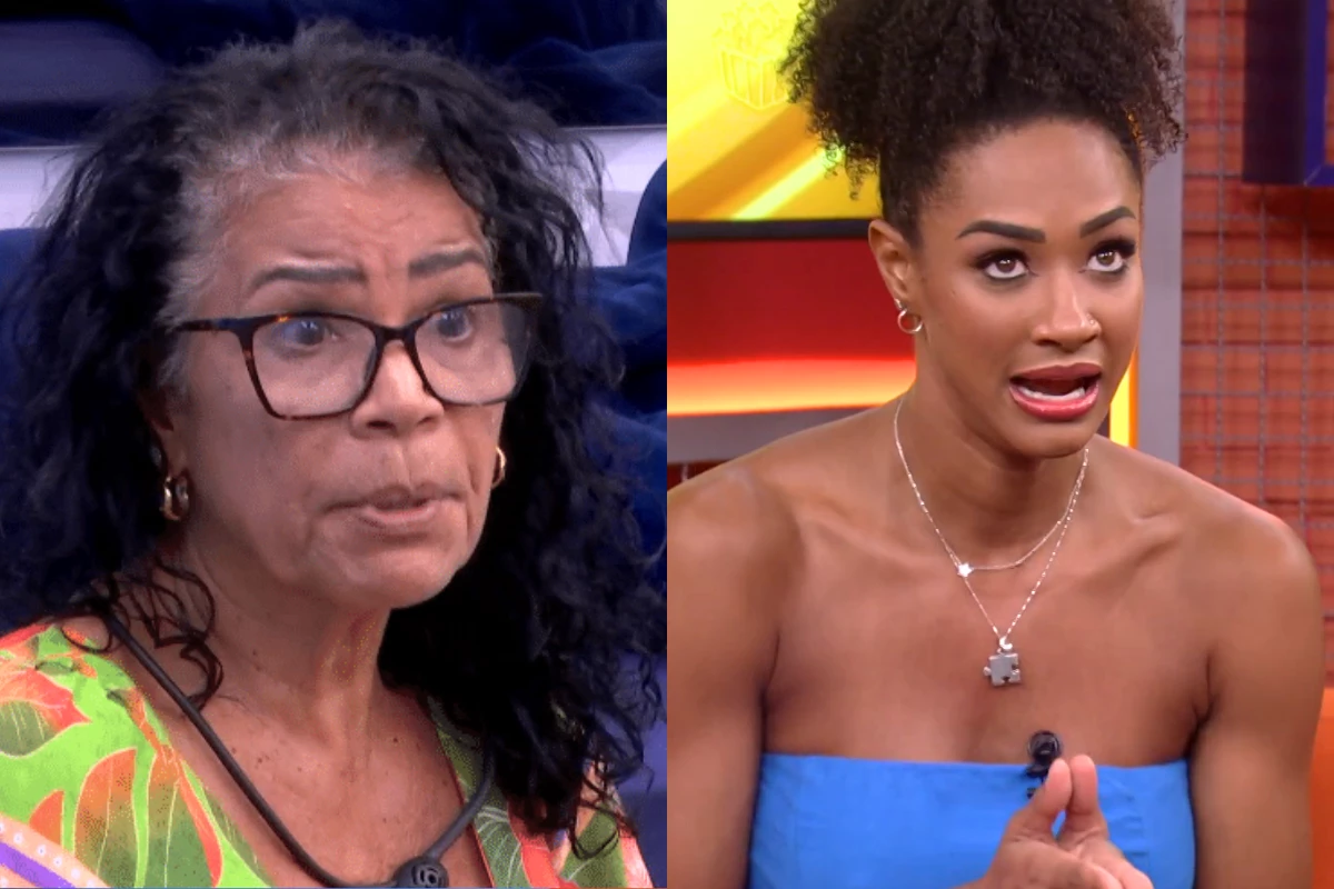 Fora do BBB25, Vilma não fica em cima do muro e critica romance entre Aline e Diogo ao vivo: ‘Menor carinho’ 31 Fora do BBB25 Vilma nao fica em cima do muro