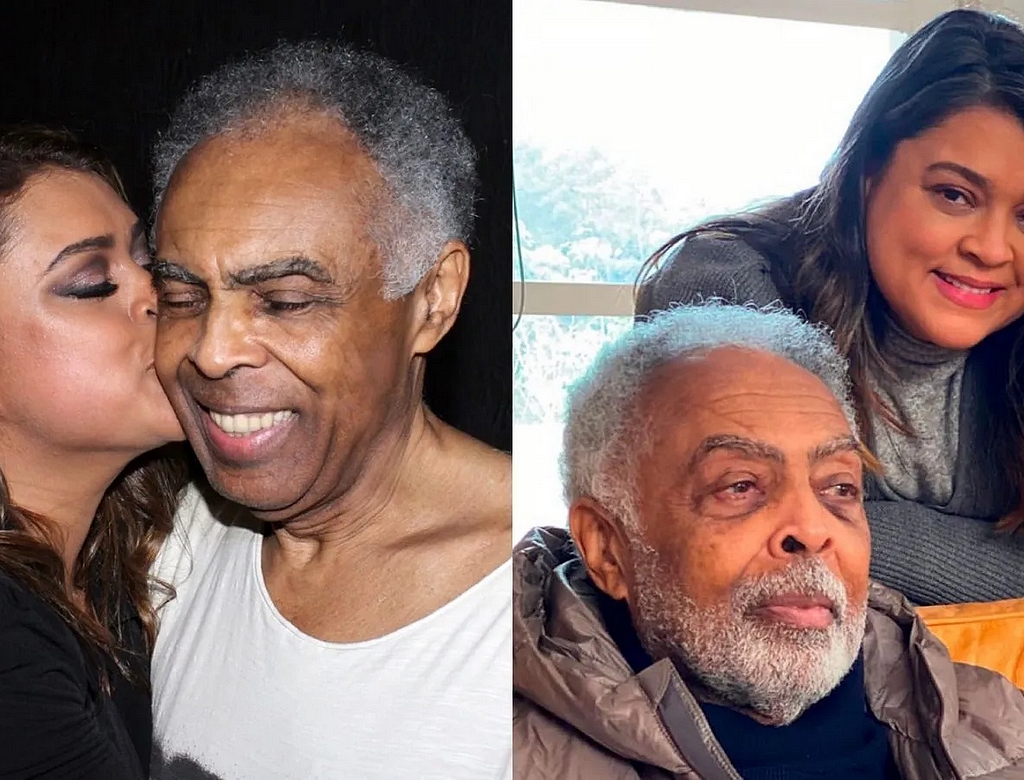 Gilberto Gil visita Preta Gil em hospital em SP 49 Gilberto e Preta Gil (foto Reprodução Redes Sociais)