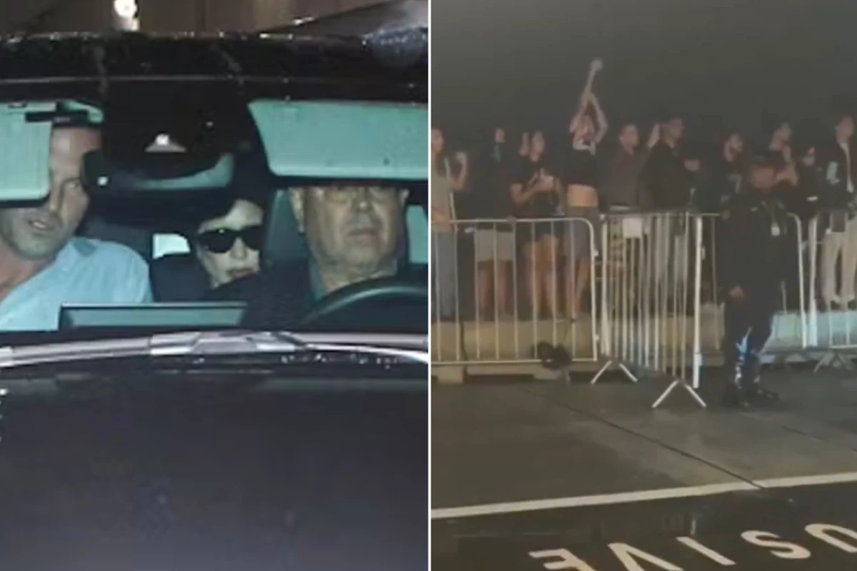 Lady Gaga chega ao Brasil e manda apagar luzes de
