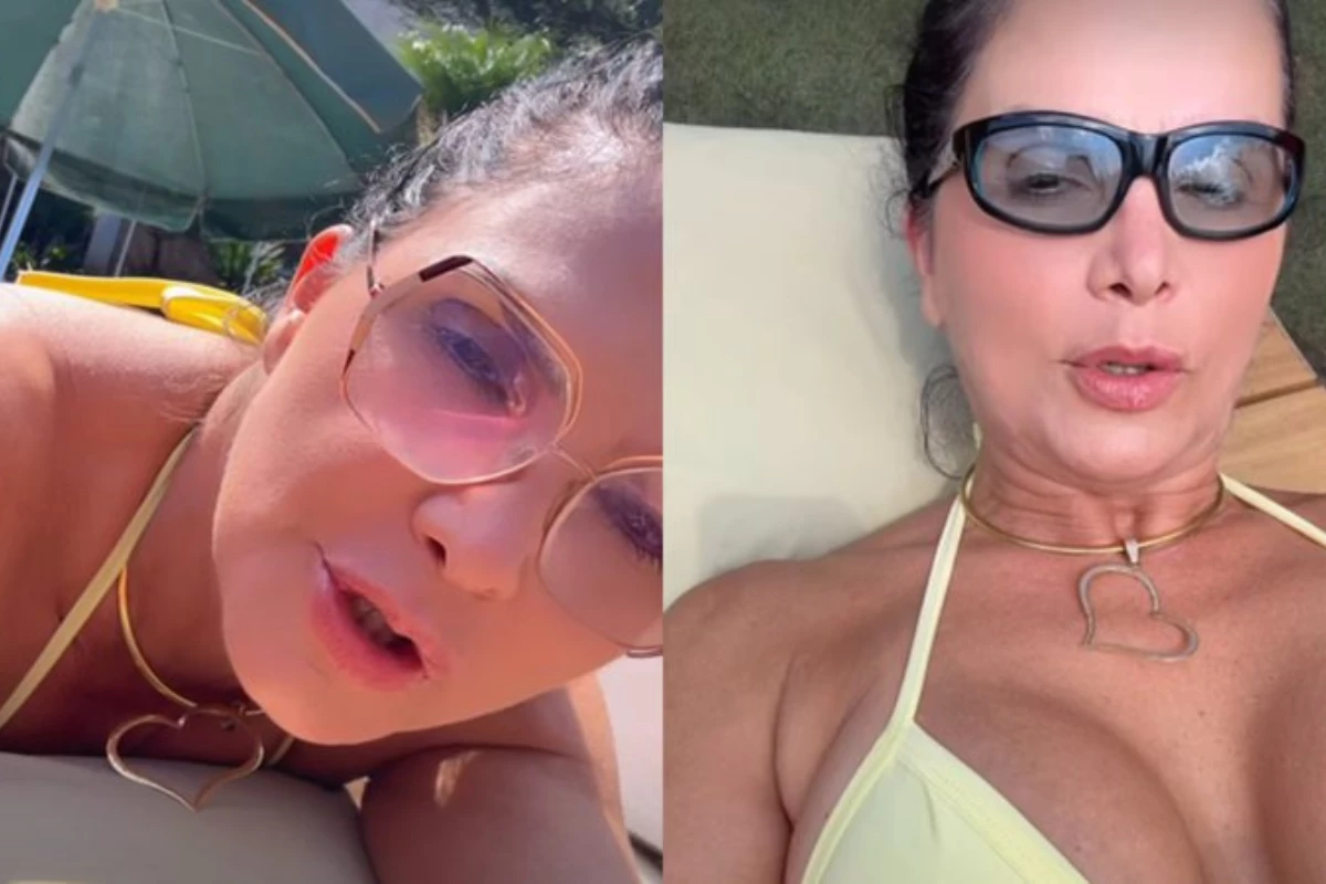 Luiza Ambiel curte dia de sol e recebe críticas na web: ‘Como essa senhora ficou vulgar’ 33 Luiza Ambiel curte dia de sol e recebe criticas na