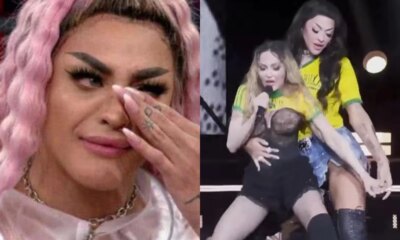Madonna cuspiu na cara da cantora Pabllo Vittar que e