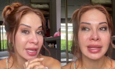 Maira Cardi nao segura o choro e fala sobre maternidade