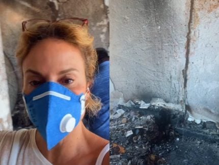 Maíra Charken mostra quarto pela 1ª vez depois de incêndio no apartamento 31 Maira Charken mostra quarto pela 1a vez depois de incendio