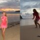 Marina Ruy Barbosa posa com tartaruga marinha recem nascida ‘vai filha…