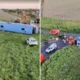 Onibus tomba com 50 passageiros e deixa dez mortos