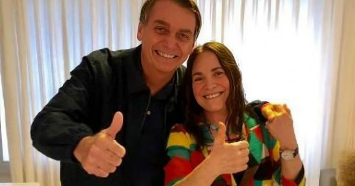 Regina Duarte se pronuncia após Bolsonaro virar réu e diz tudo o que pensa: "Absurdo" 31 Regina Duarte se pronuncia apos Bolsonaro virar reu e diz