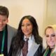 Sabrina Sato Ana Maria e Rodrigo Faro participam de palestra