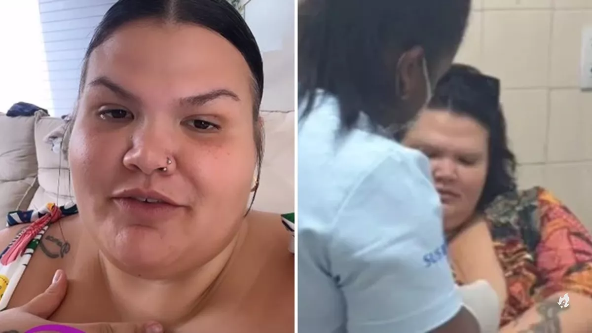 Thais Carla passa male e internada as pressas em
