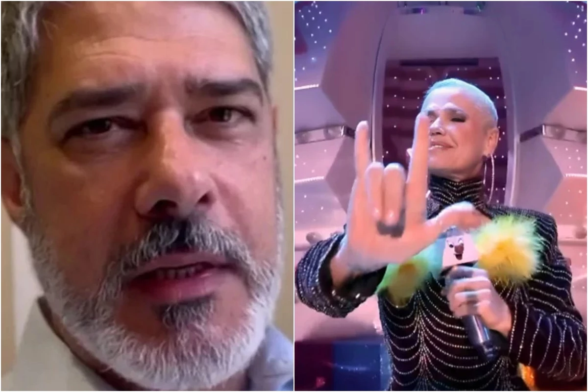 Vídeo: esta foi a reação de William Bonner enquanto Xuxa cantava no especial de 60 anos da Globo 31 Video esta foi a reacao de William Bonner enquanto