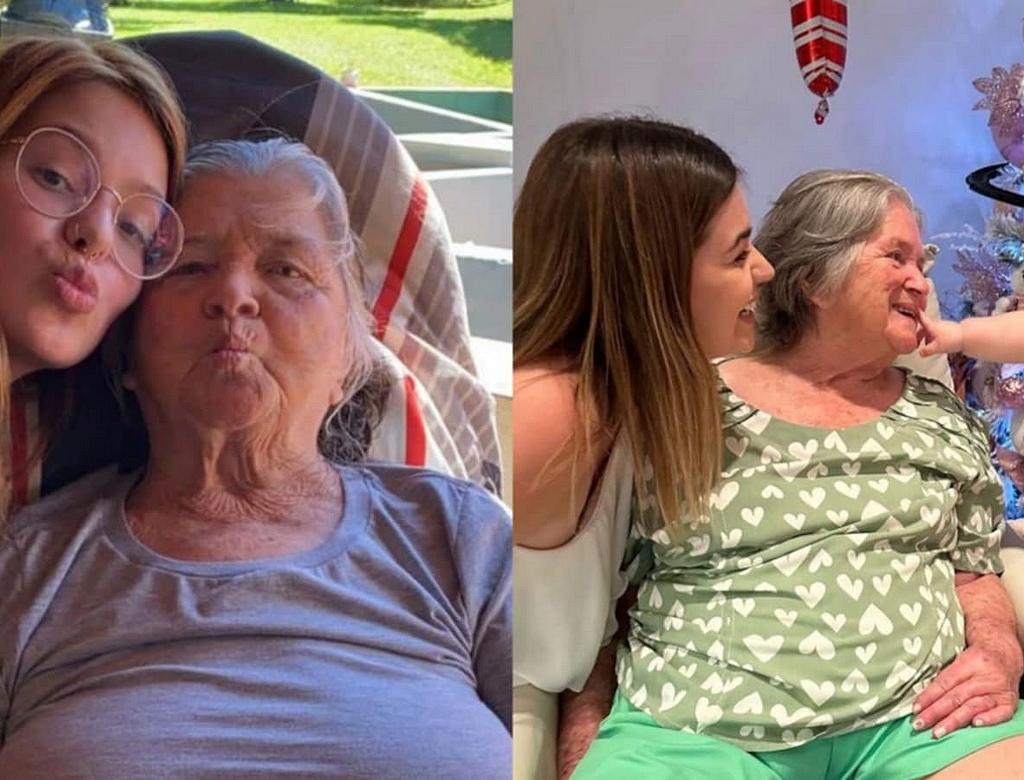 Viih Tube cai no choro após lamentar morte na família: ‘Te amarei eternamente’ 37 Viih Tube E Avól (foto Reprodução Redes Sociais)