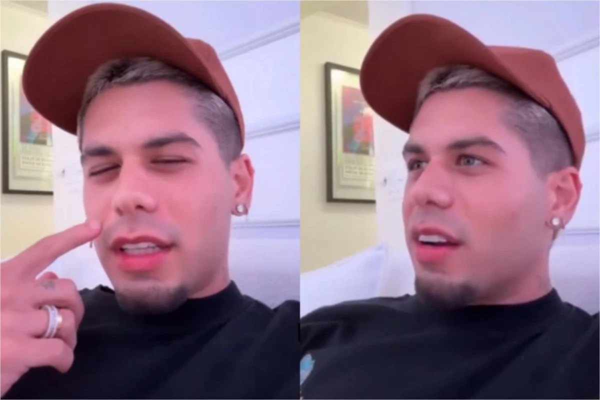 ‘Para mim e um fudid video mostra Ze Felipe revoltado