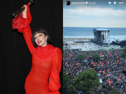 A perder de vista! Pedro Scooby mostra Copacabana lotada para show de Lady Gaga 31 A perder de vista Pedro Scooby mostra Copacabana lotada para